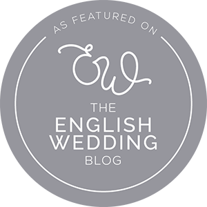 As Featured on The English Wedding Blog